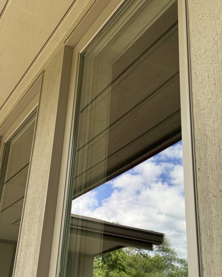 home window after